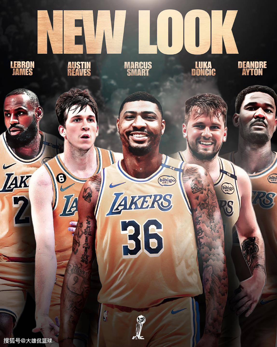 洛杉矶湖人2025-26赛季最强三套首发阵容，哪套最强